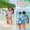 FuWeave 6 Pack Microfiber Turkish Beach Towel 27 x 59