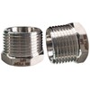 Gadoutcover 2 Pcs Stainless Steel Bushing 1" Male to 3/4"