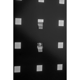 Triton Products LocBoard Strip, 18" x 4.5", White