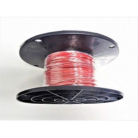 RED 200' FT - 12 GAUGE WIRE PRIMARY AWG STRANDED COPPER POWER REMOTE MTW