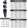 MISDENK Workout Sets for Women, 5 PCS Gym Athletic Sets