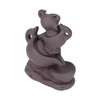 Insence Waterwall Antique Purple Sand Auspicious Cloud Teapot Backflow Sandalwood