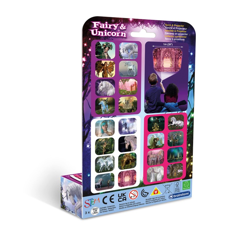 Brainstorm Toys Fairy and Unicorn Torch and Projector