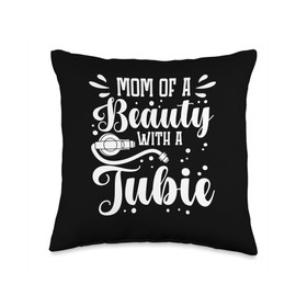 Tubie Supplies Gtube Accessories for Babies Feeding Tube Throw Pillow