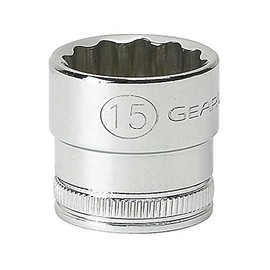 GEARWRENCH 3/8" Drive Standard Metric Socket 12mm, 12 Point - 80488