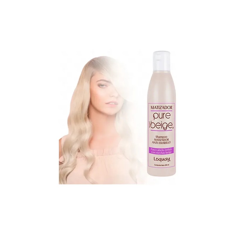 Loquay Pure Beige Shampoo Matizador 250 Ml