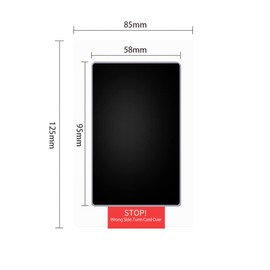 Baby Handle, Foot Shape, Handprint and Foot Shape Kit, Newborn, Dirty Ink, Baby Photo Frame, Baby Gift, Baby Gift, Birthday Gift, Growth Record, Keepsake and Gathering Good Memories (Set of 2, Black)