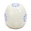 Kutani Pottery Figurine Ball Owl (Blue) Pottery Present Gift 60th