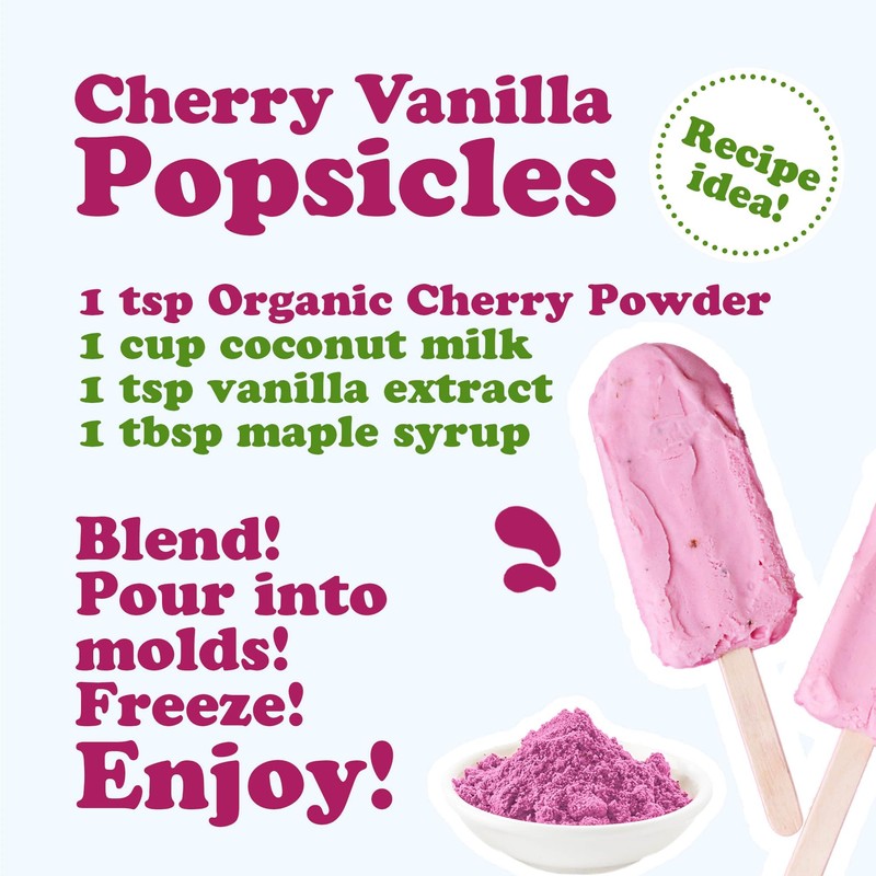 Food to Live Organic Cherry Juice Powder, 4 Ounces –