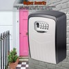 Extra Large Key Storage Security Lock,V-Resourcing Sturdy Wall Mounted Outdoor,
