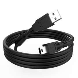 UC-E4 USB Cable for Nikon Compatible with Nikon D40 D40X D50 D60 D70 D70S D80 D90 D100 D200 D300 D300S D600 D610 D700 D3000 D3100 D7000 D1H D2X D2XS D2H D2HS D3 D3S D3X D4 Digital SLR Camera (5ft)
