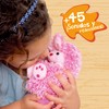 Curlimals - Bibi Rabbit, Interactive Pet, Pink with Movement and