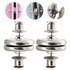 Beavorty 5 Pairs Curtain Magnets Closure Curtain Weights Magnets Button