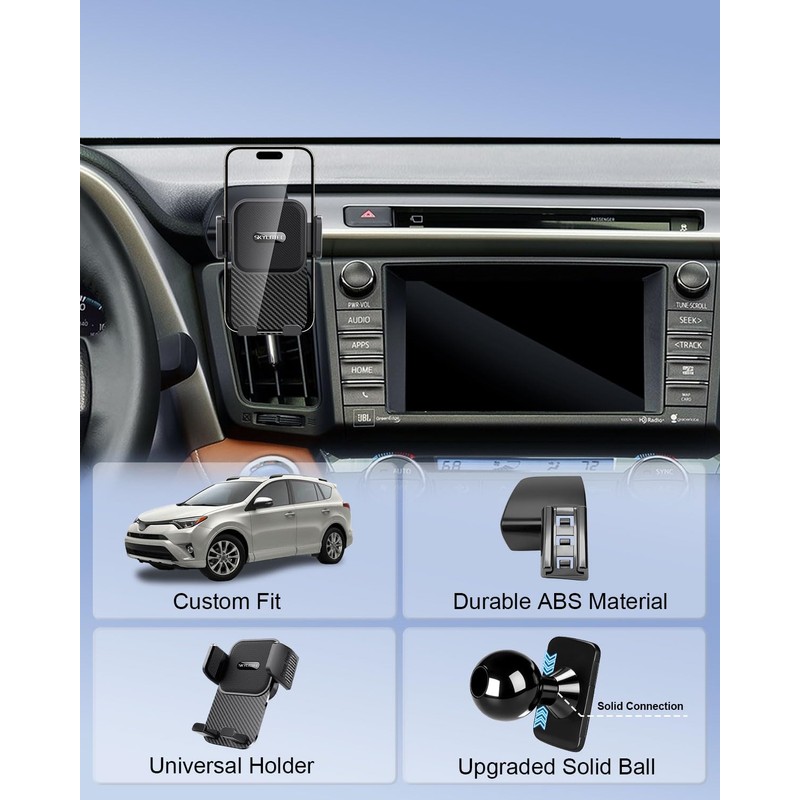SKYLOTEC Car Phone Holder for Toyota RAV4 2013-2018 Accessories