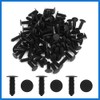 VekAuto 100Pcs 9mm Hole Car Fastener Rivet Retainers Push Pin
