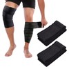 Calf Compression Bandage Sleeve Men,2 Pcs Highly Elastic Calf Support,