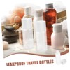 Healeved 4pcs 100ml Travel Size Bottles Refillable Leakproof Lotion Dispensers