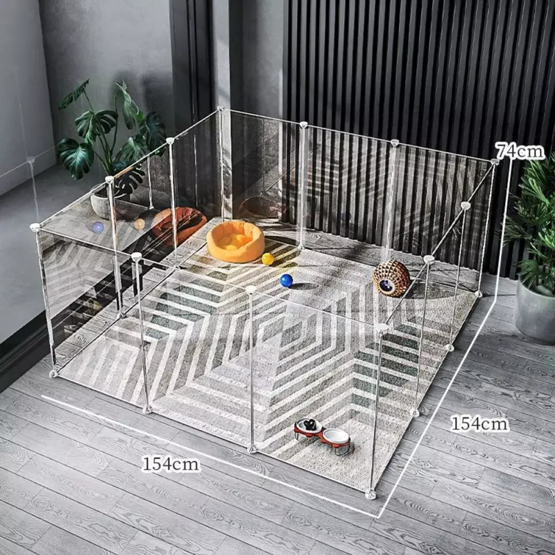 고양이 중문 개벽 강아지 방묘문 주방 반려동물 [F. 71CM 높이