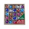 Kurt S. Adler 0.78-Inch Glitter Glass Ball Ornaments, 25 Piece