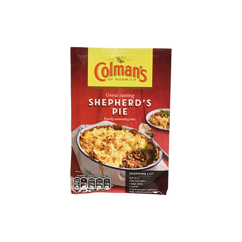 Colman's Shepherd's Pie Mix, 1.75-Ounce Packages (Pack of 12)