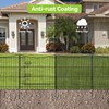 INJOPEXI Garden Fence 12 Panels 23.6ft(L)×24in(H) Decorative Garden Fences with