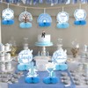 Honeycomb Centrepiece Table Decoration Confirmation Christening Decoration Boy Girl Blue