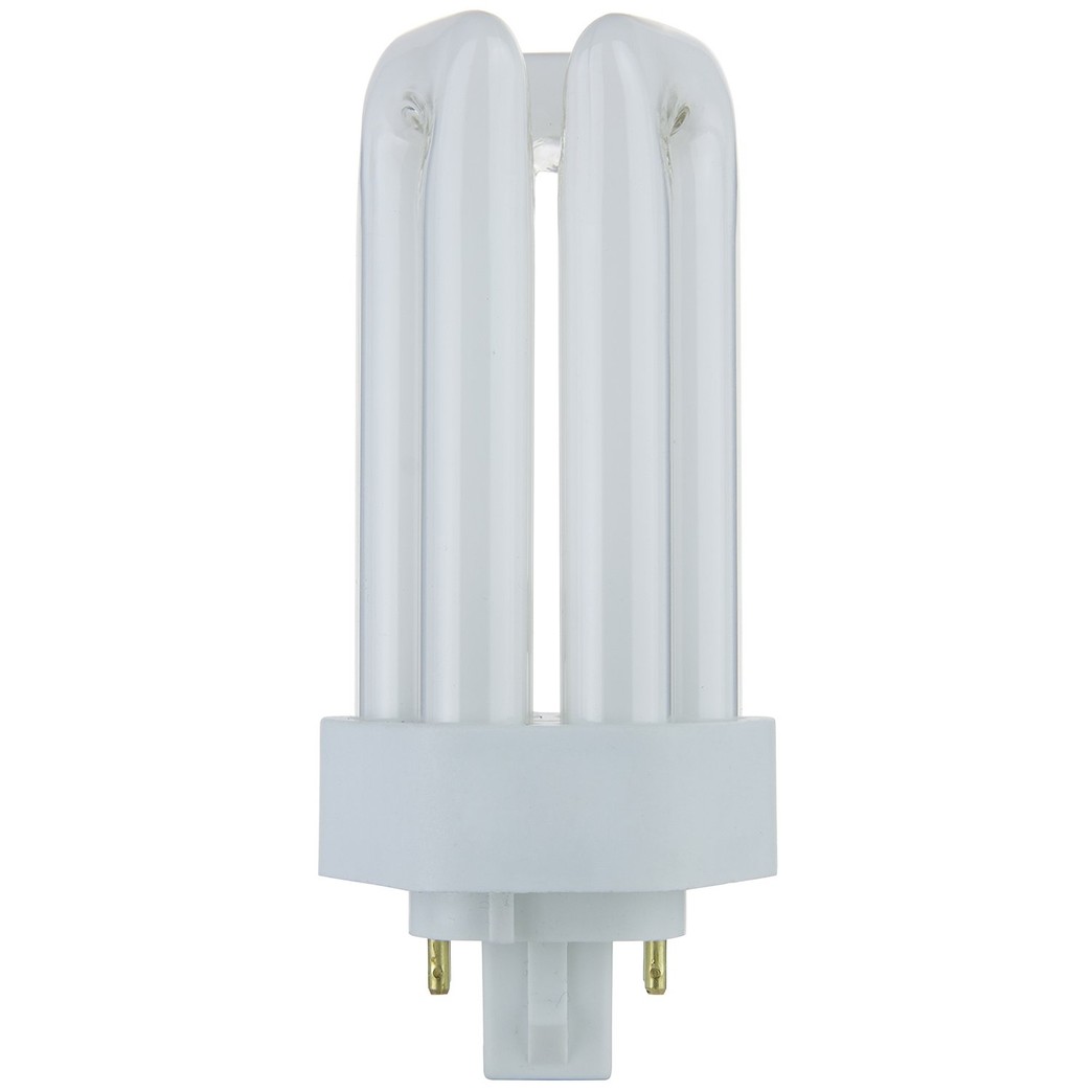Sunlite PLT18/E/SP35K 18-Watt Compact Fluorescent Plug-In 4-Pin Light Bulb, 3500K Color