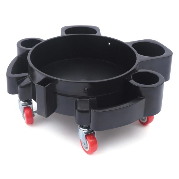 Unbranded Car Auto Detailing Washing Bucket Dolly Rolling Trolley Cart