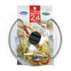 Bestco Cook Epo Tempered Glass Lid, 9.4 inches (24 cm)