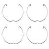 Ledangel Pack of 10 Retaining Spring Clips 50mm MR16 GU10