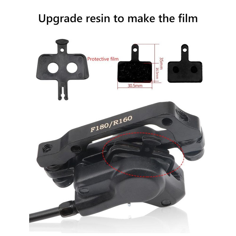 MTB Hydraulic Disc Brakes Aluminum Alloy Hydraulic Brake Set Bike