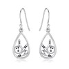 925 Sterling Silver Bowling Earrings Dangle Hypoallergenic Sports Jewelry Gifts