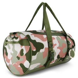 Bearpaw Duffel Gym Bag - Carry on Bag for Workout, Sports, Overnight, Travel Essentials and Weekender Bags for Women/Men - Perfect Travel Duffle Bag, Camouflage