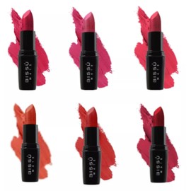 Kit Labial Mate Bissú Tonos Rojos 6 Pzas