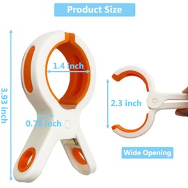 12 Pack Beach Towel Clips for Beach Chairs Cruise, Beach Chair Clips for Towels Lounge Chairs Pool Towel Holder, Large Clips Plastic Clothespin Clamps for Hanging Clothes in 3 Bright Colors