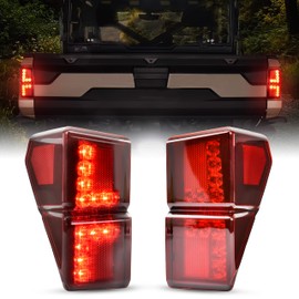 LED Tail Lights for Ranger XP 1000 18-25, Red Rear Brake Stop Lamp Taillights for Polaris Ranger XP 1000/ Crew XP 1000/ Ranger 1000/ Ranger 1000 XP 2018-2025 Accessories, Replace 2413766 (2PCS)
