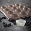 HAPPIELS Non Toxic Nonstick 12 Cup Muffin Pan | PFOA