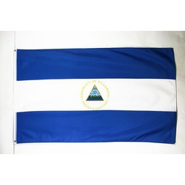 AZ FLAG Nicaragua Flag 2' x 3' - Nicaraguan Flags 60 x 90 cm - Banner 2x3 ft