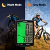 Wireless Bike Computer, Multi Functional LCD Screen Bicycle Computer Mountain