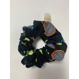 SHOPGALNY Tennis Golf Pickleball Set Of 3 PRINT HAIR ZIPPER SCRUNCHIES FUN GIFT BEACH, GYM