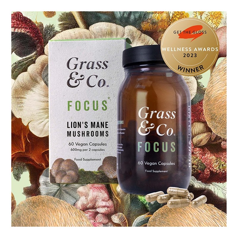 Grass & Co. G&C FOCUS Lions Mane 60 caps