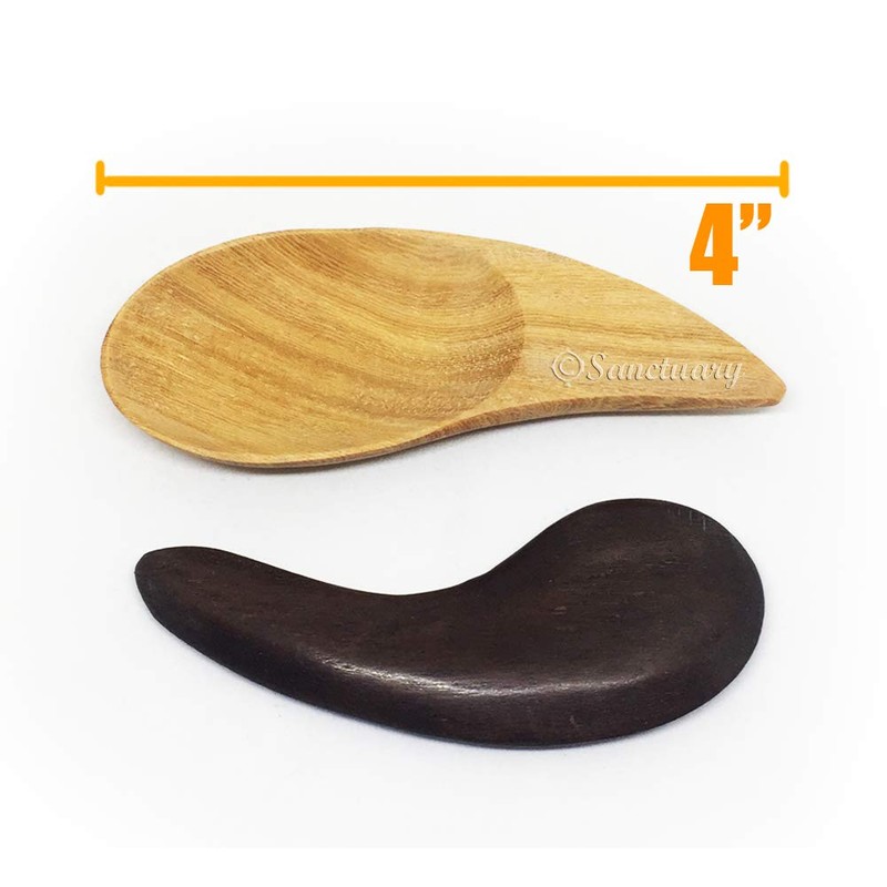 KingdomOfSmile Pack 2 Waterdrop, Waterdrop Spoon-Shape Gua Sha Scraping Massage
