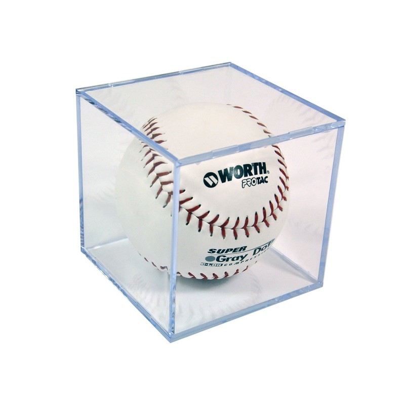 SAFTGARD SUPPLIES Softball Square Display Case Cube Holder