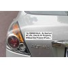 5th Amendment Due Process Quote Constitutional Rights Bumper Sticker, 3
