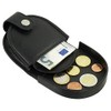 Branco Leather Men's Soft Cowhide Coin Purse, black, Modern