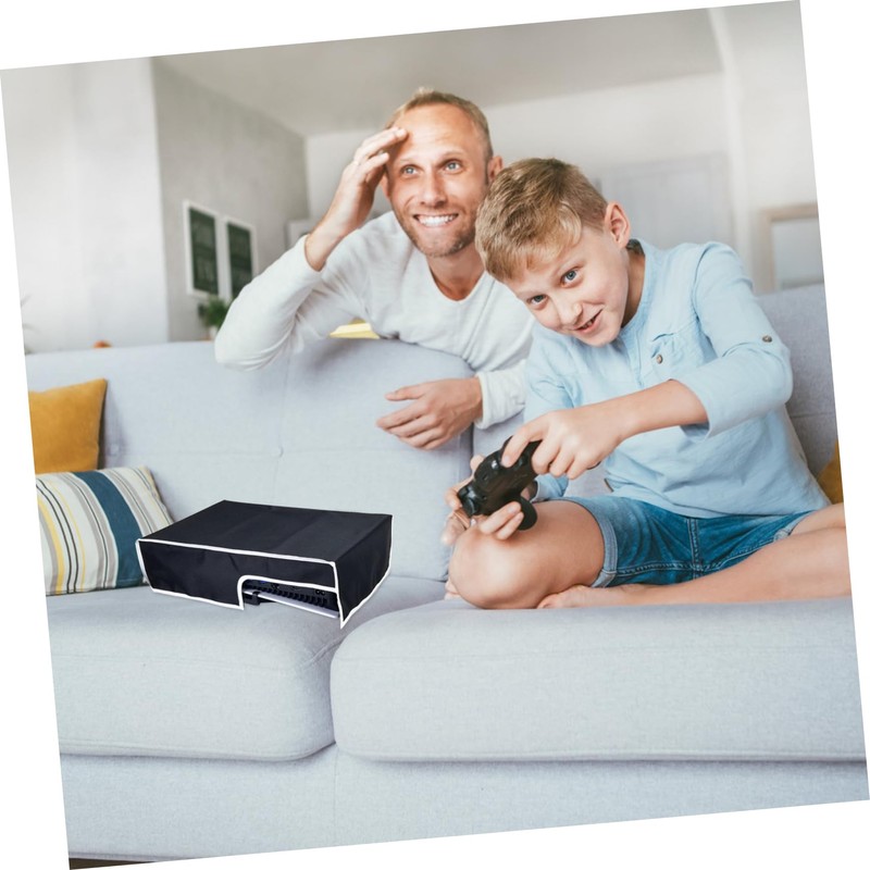 TEHAUX Game Console Cover for Splashproof Protective to Clean Space