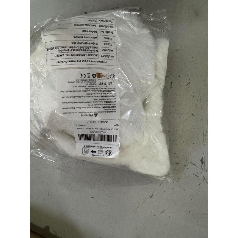 Aoreun Children's Winter Ear Warmers Soft Cute Cat Ears Design