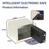 OUSURO Small Safe Box - Home Safe for Money Jewelry