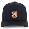 Trendy Apparel Shop Number 9 Varsity Font Embroidered 5 Panel