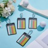 PLIGREAT 15 Pcs Golf Club Range Chart Card, 5.5x8.6 cm